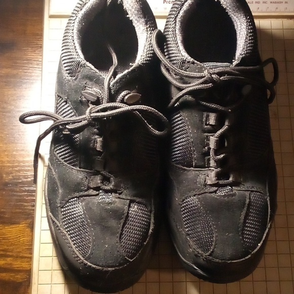 Brahma Cruize Steel Toe Work Shoes Size 10 Slip Resistant Black Low Top Lace Up - Picture 11 of 15